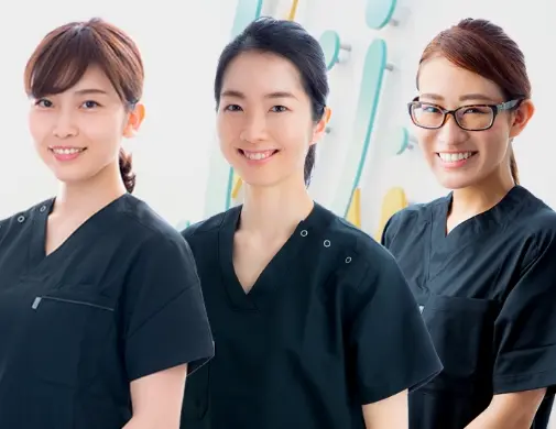 Female dentist on staff
